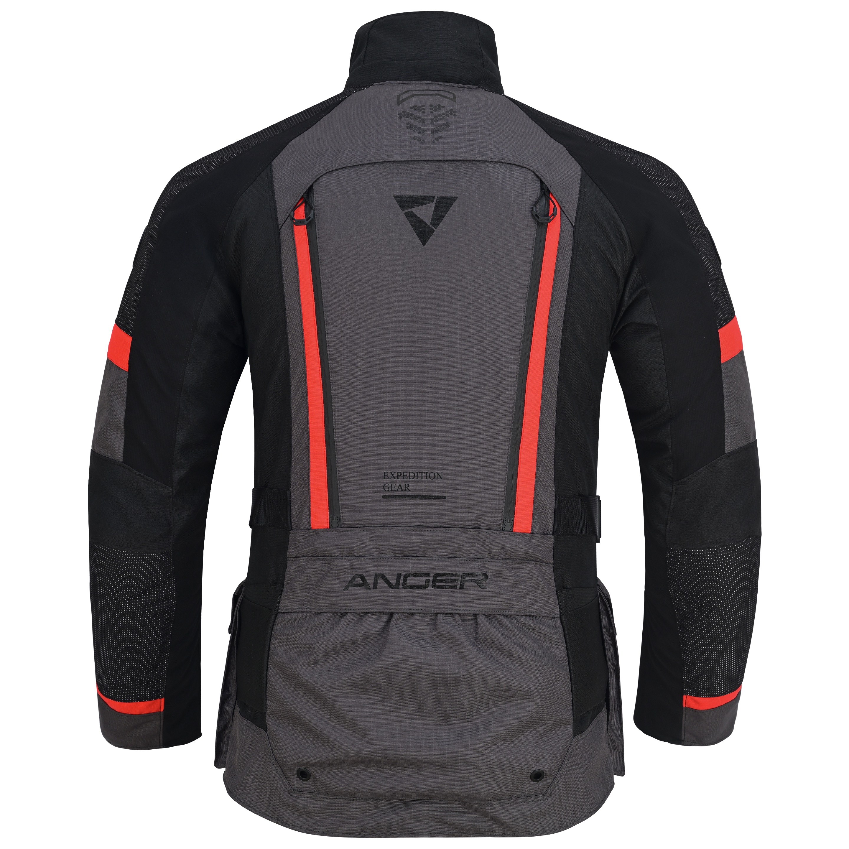 Phantom Motorcycle Jacket - Men ' s – Gray – detail