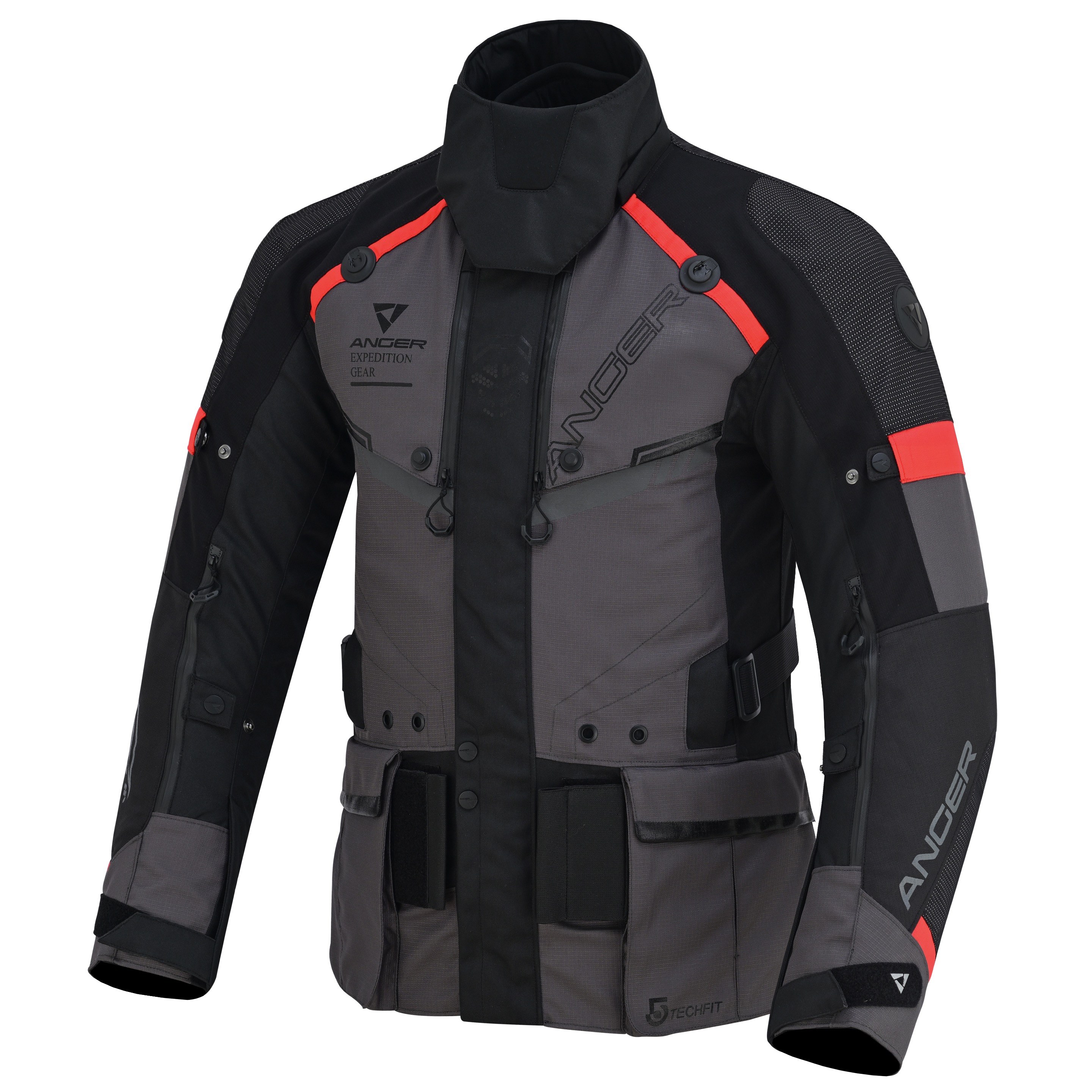 Phantom Motorcycle Jacket - Men ' s – Gray